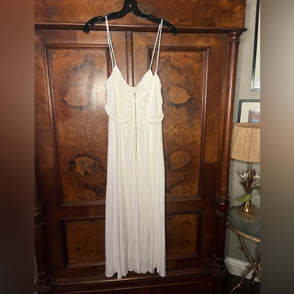 NWT Isabel Marant- White Jenila Dress. Size US 12. French Size 42. - Picture 5 of 10